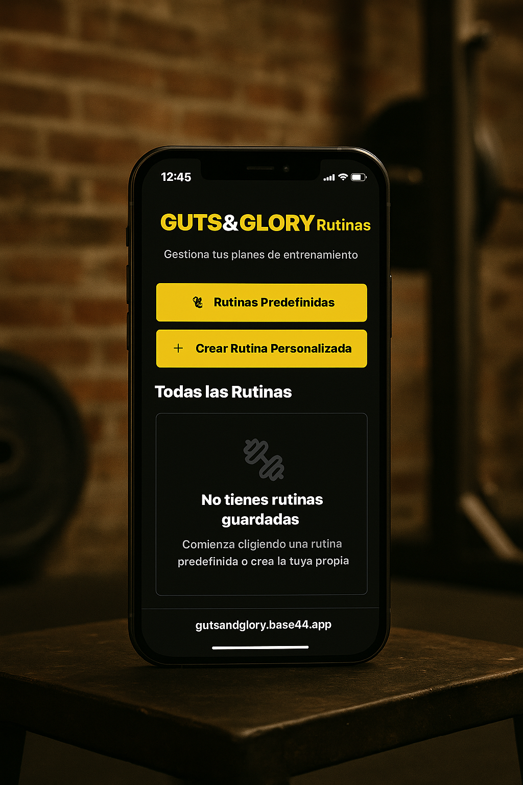 GUTS AND GLORY APP